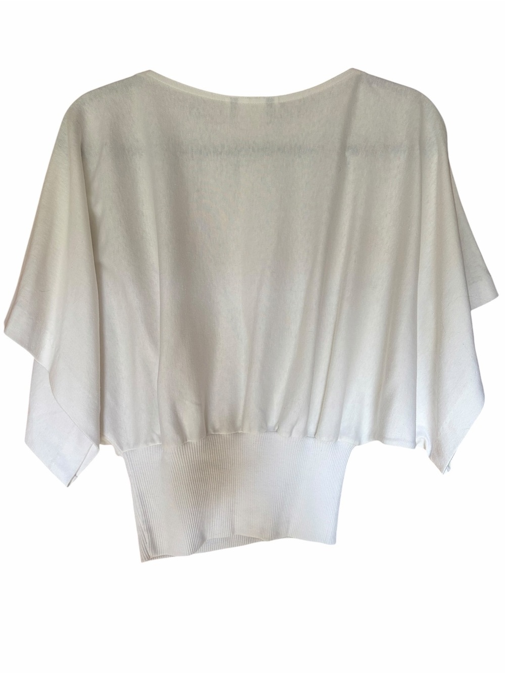 Vintage 90’s Abstract Floral Batwing Top - Picture 4 of 9